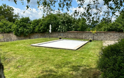 Entretien d’un grand jardin avec piscine à Saint-Symphorien-de-Lay
